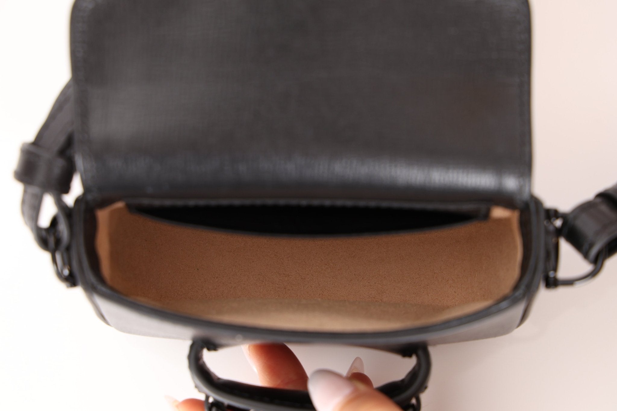 Gucci 1955 Horsebit So Black Super Mini Bag with Strap - FashioNica