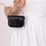 Gucci 1955 Horsebit So Black Super Mini Bag with Strap - FashioNica