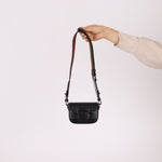 Gucci 1955 Horsebit So Black Super Mini Bag with Strap - FashioNica