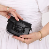 Gucci 1955 Horsebit So Black Super Mini Bag with Strap - FashioNica