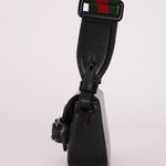Gucci 1955 Horsebit So Black Super Mini Bag with Strap - FashioNica