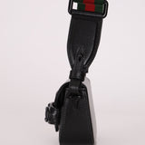 Gucci 1955 Horsebit So Black Super Mini Bag with Strap - FashioNica