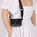 Gucci 1955 Horsebit So Black Super Mini Bag with Strap - FashioNica