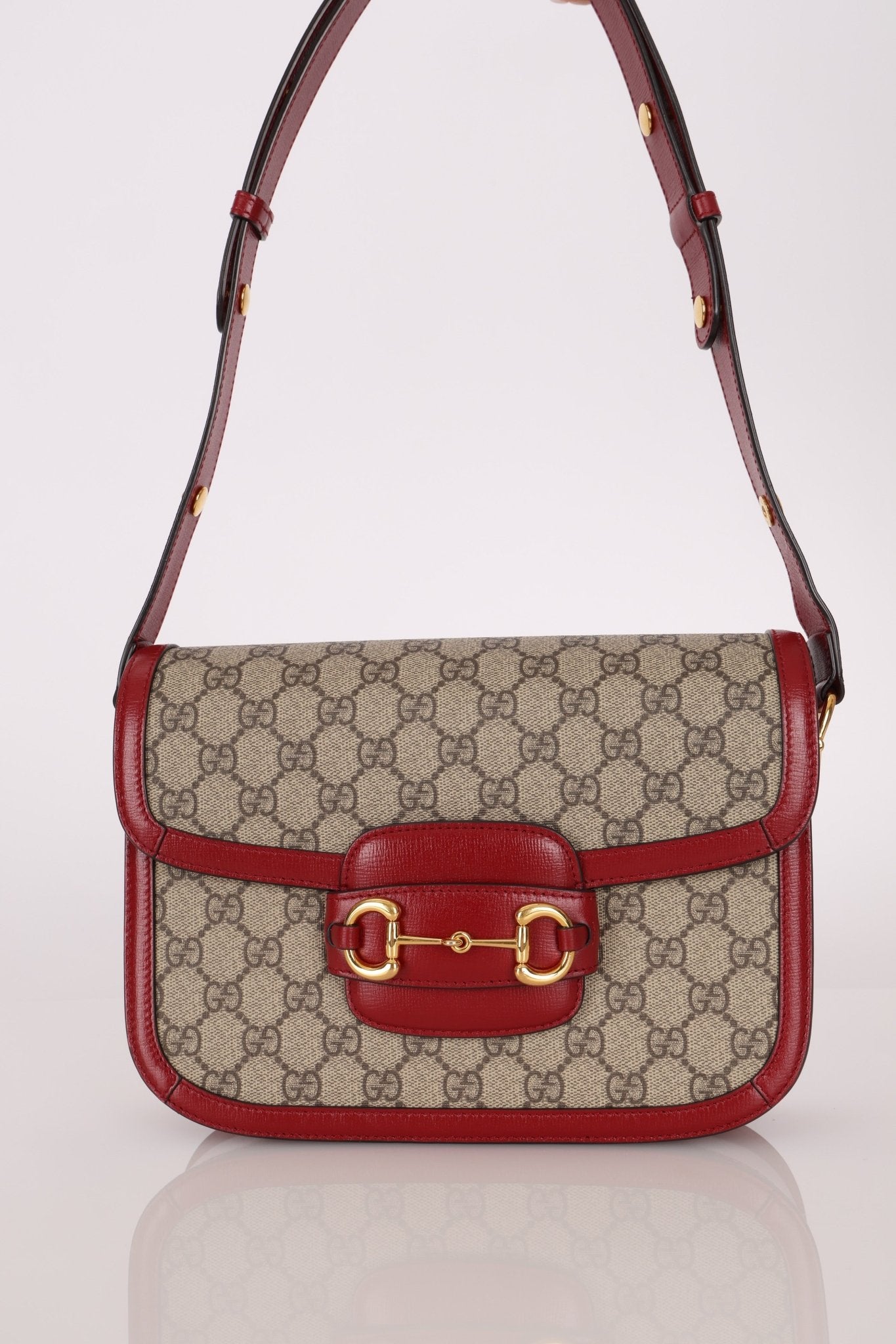 Gucci 1955 Medium Horsebit Shoulder Bag - FashioNica