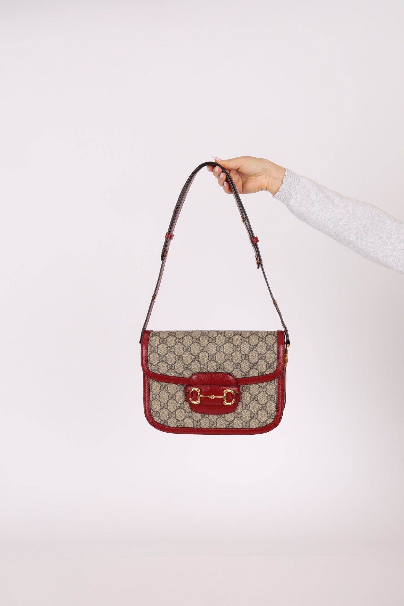 Gucci 1955 Medium Horsebit Shoulder Bag - FashioNica