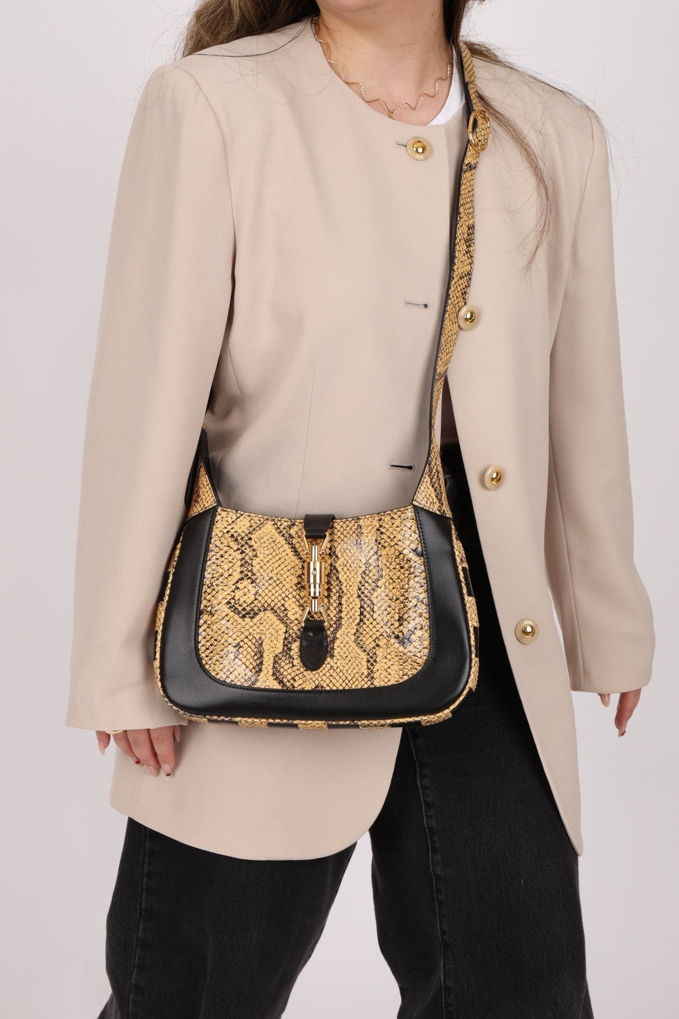 Gucci 1961 Python Jackie - FashioNica