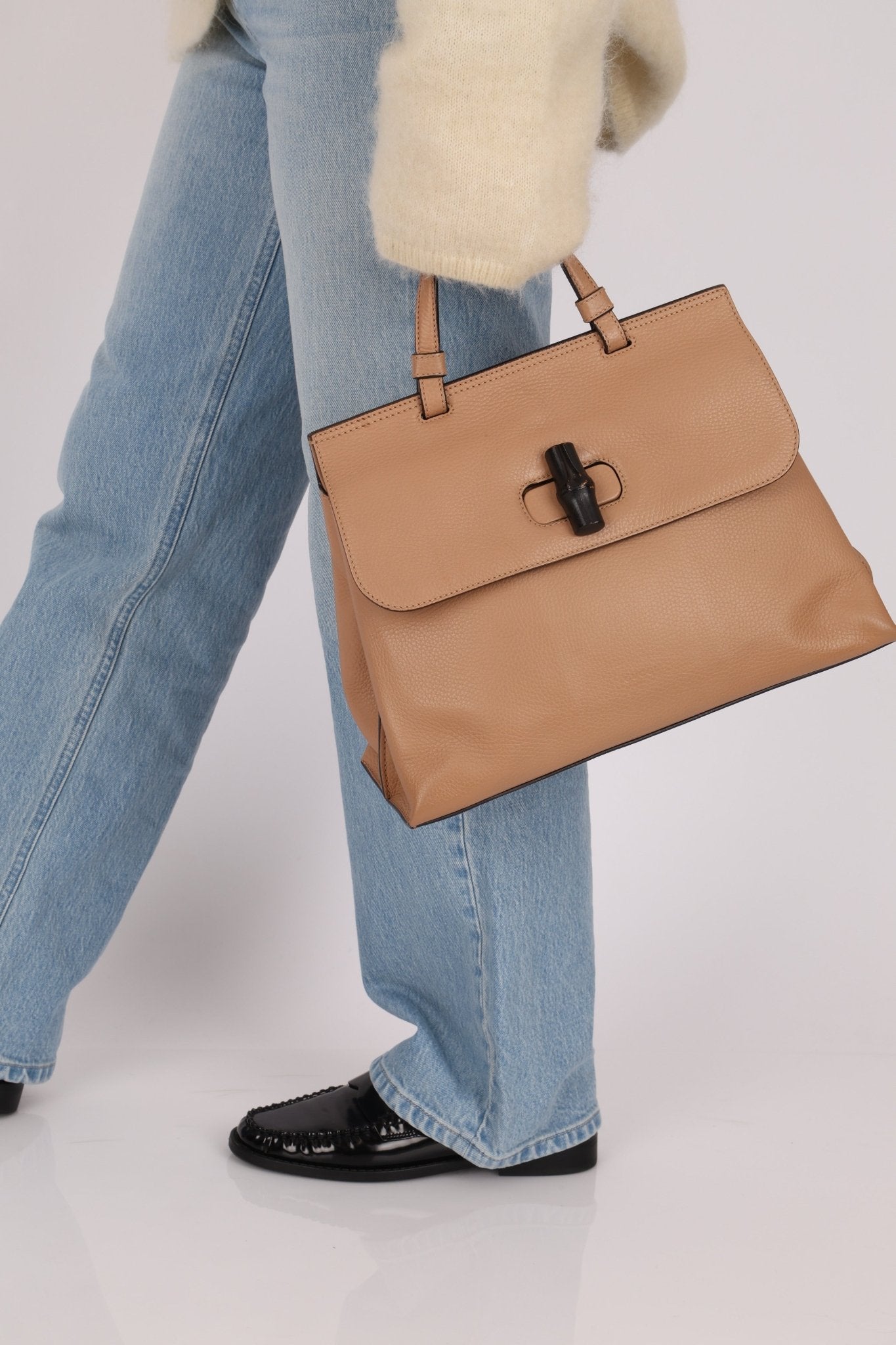 Gucci Bamboo Medium Kelly Bag - FashioNica