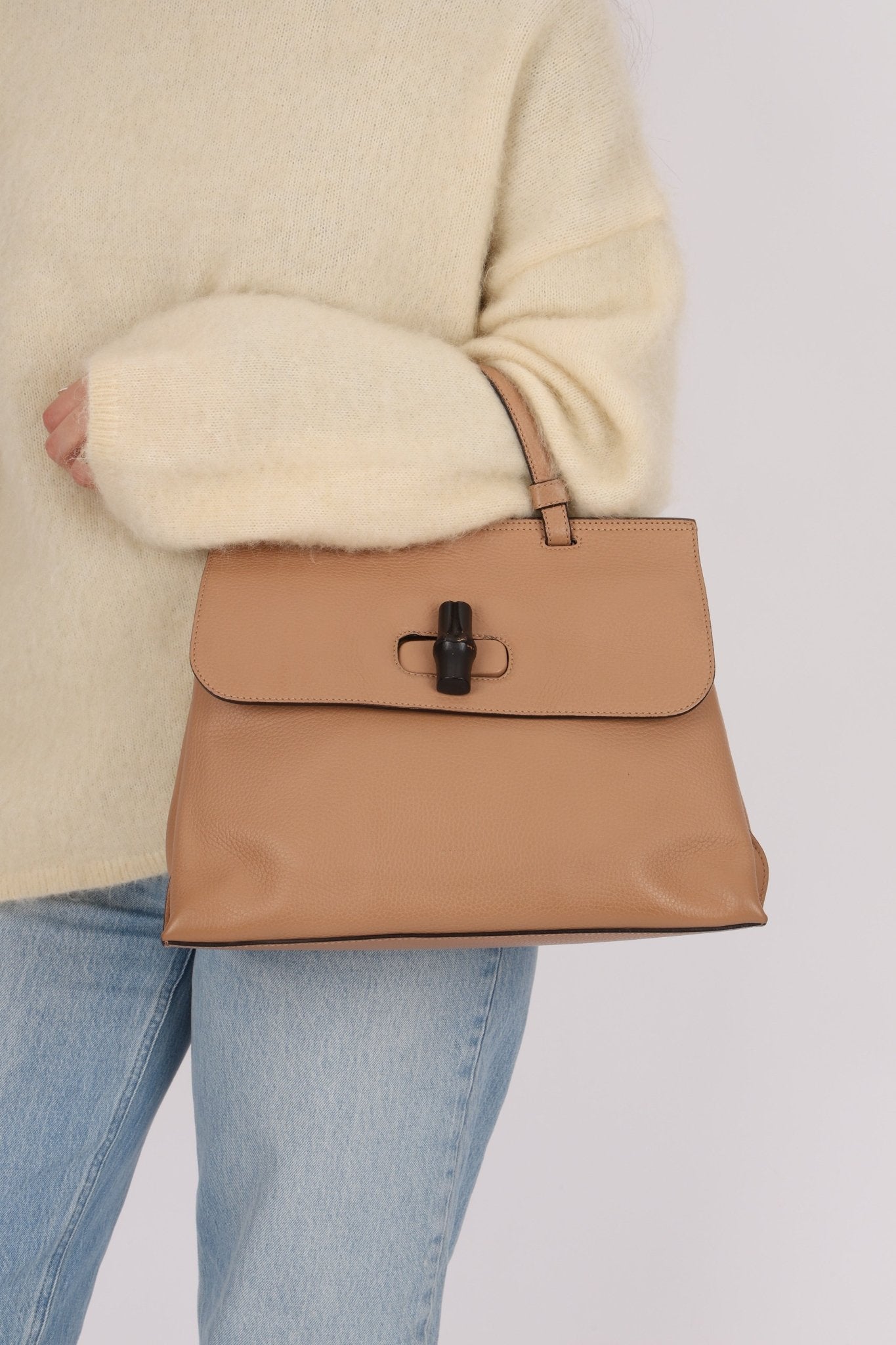 Gucci Bamboo Medium Kelly Bag - FashioNica