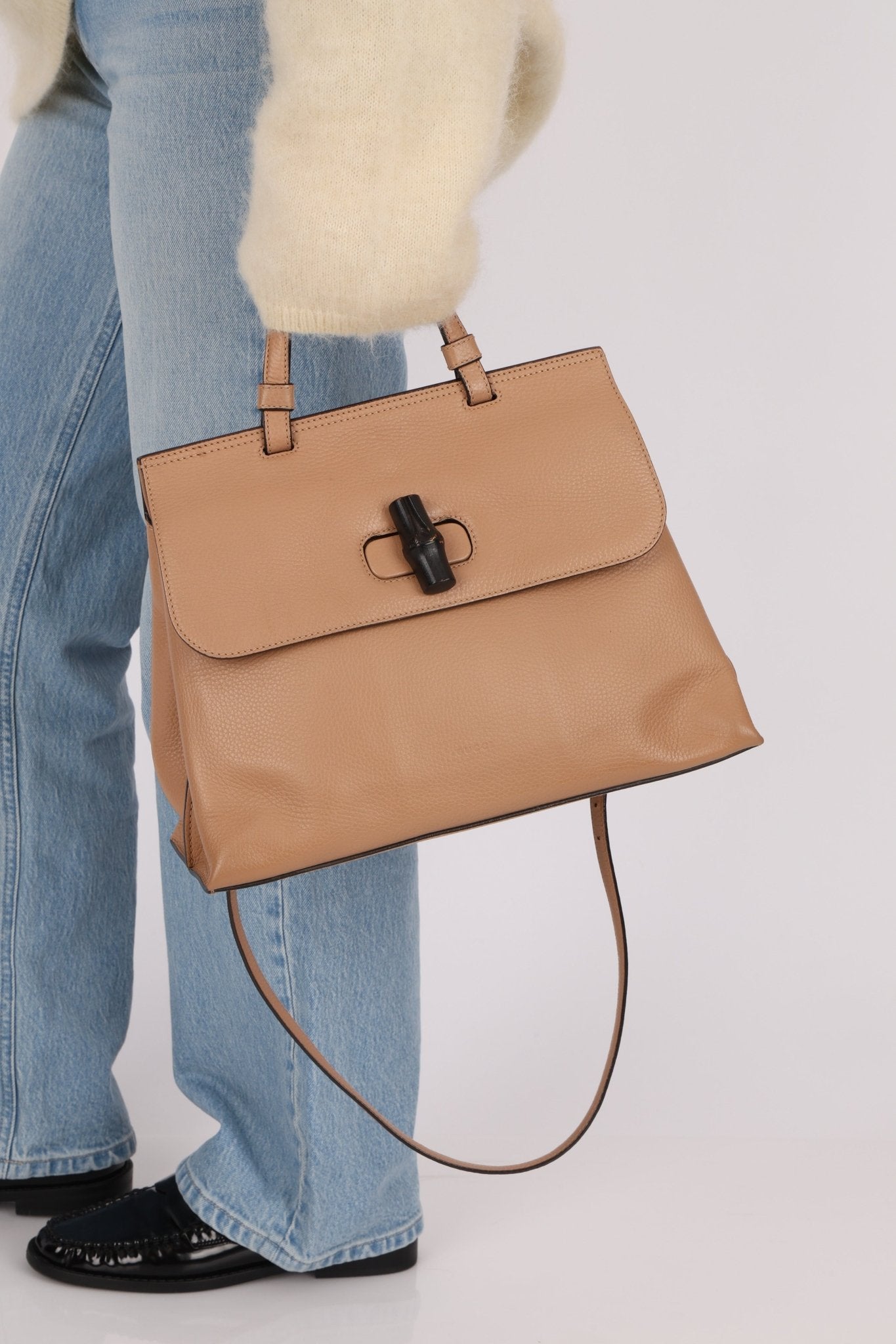 Gucci Bamboo Medium Kelly Bag - FashioNica