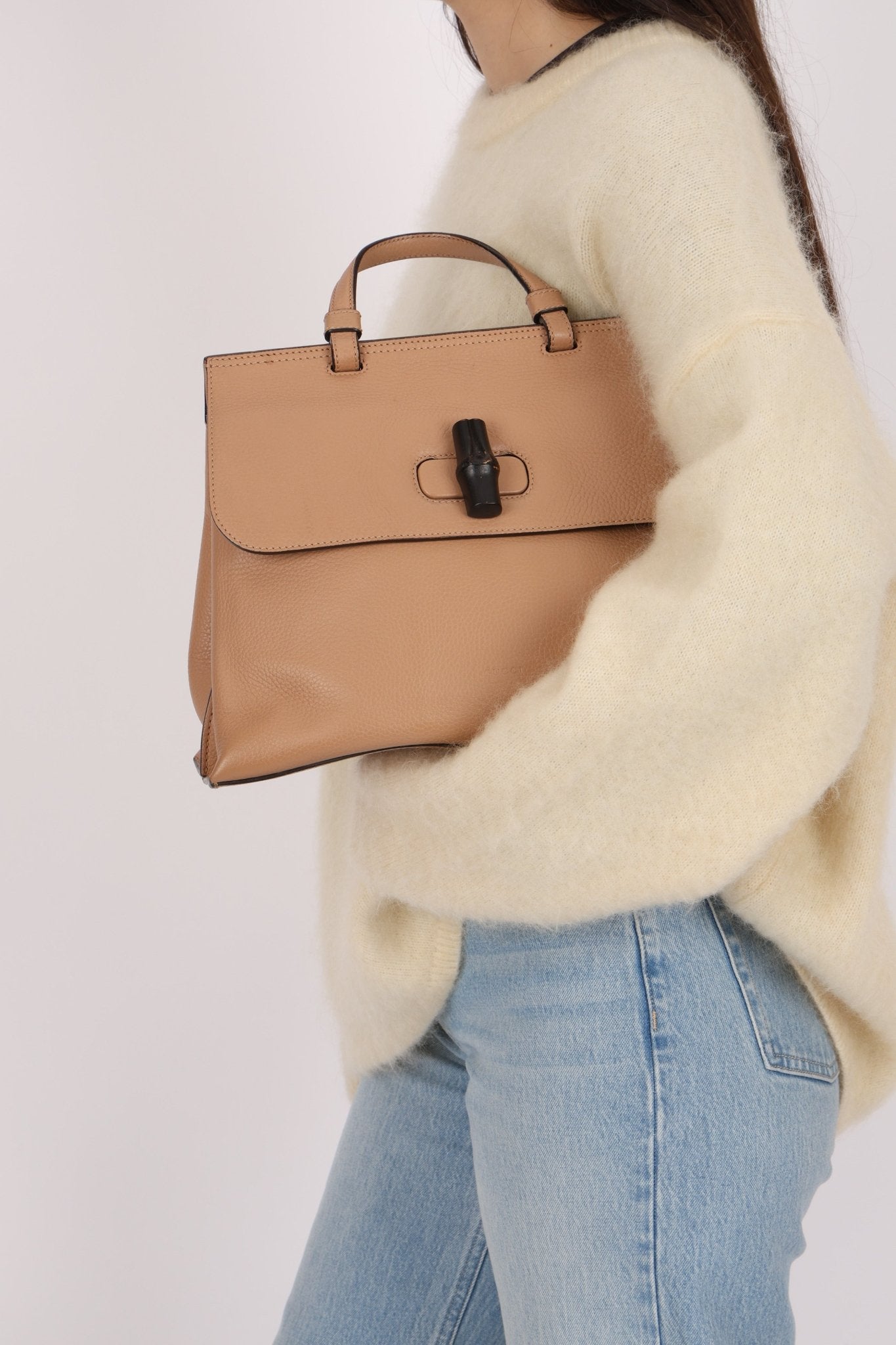 Gucci Bamboo Medium Kelly Bag - FashioNica