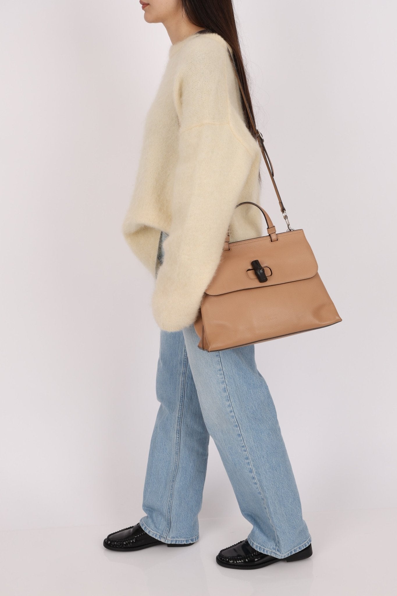 Gucci Bamboo Medium Kelly Bag - FashioNica