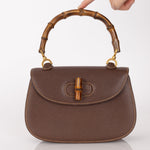 Gucci Bamboo Turnlock Small Top Handle - FashioNica