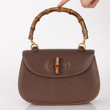 Gucci Bamboo Turnlock Small Top Handle - FashioNica