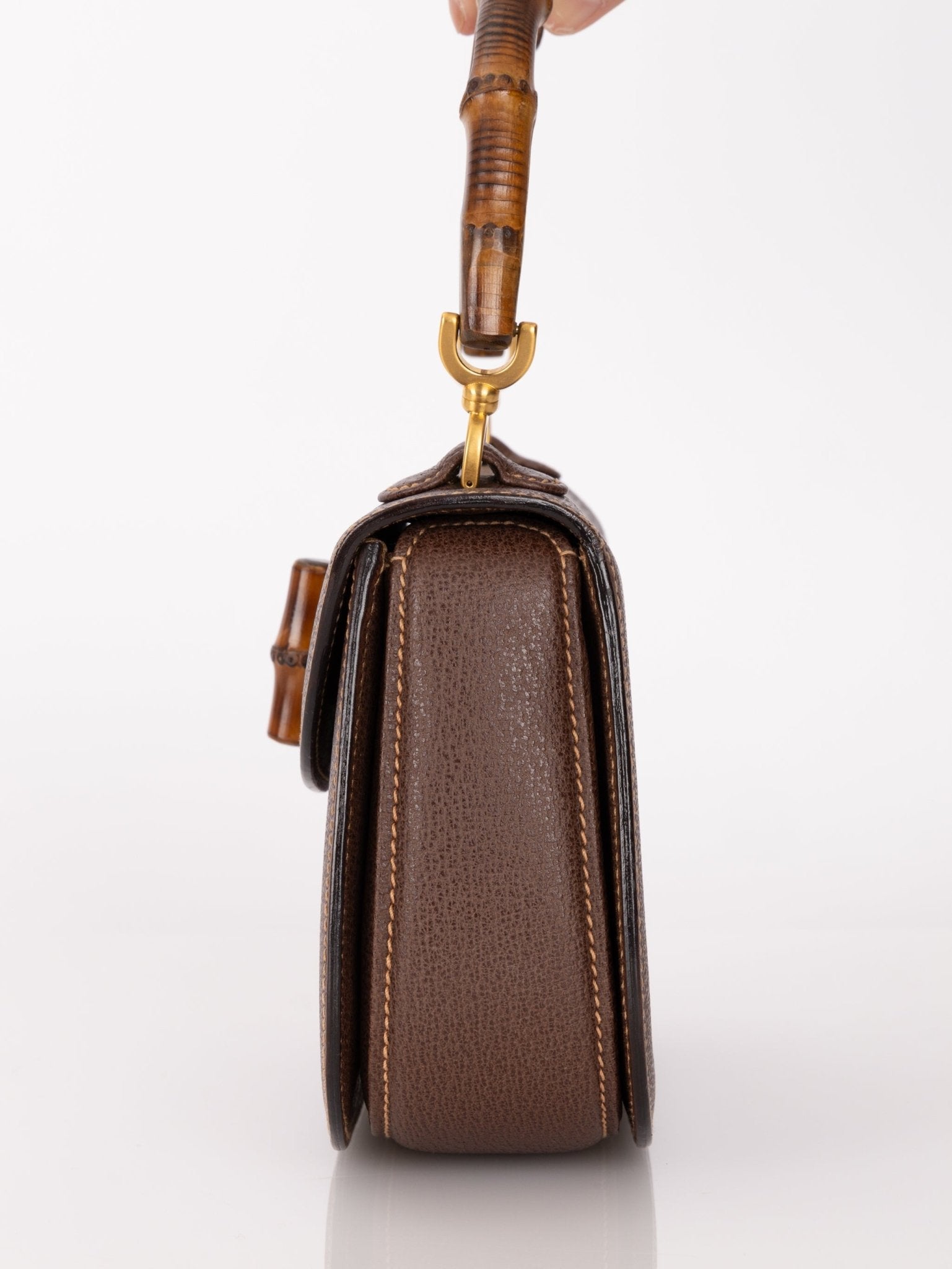 Gucci Bamboo Turnlock Small Top Handle - FashioNica