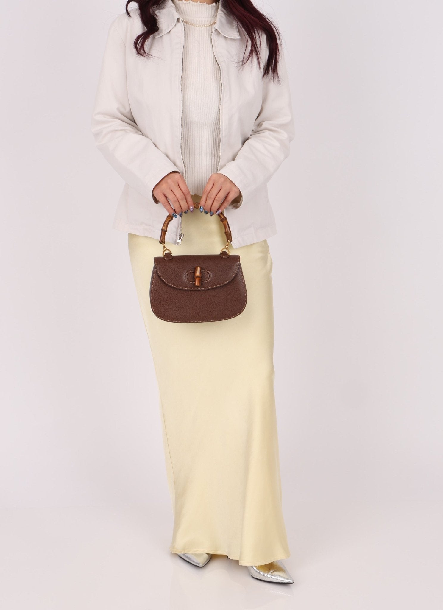 Gucci Bamboo Turnlock Small Top Handle - FashioNica