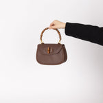 Gucci Bamboo Turnlock Small Top Handle - FashioNica