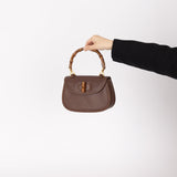 Gucci Bamboo Turnlock Small Top Handle - FashioNica