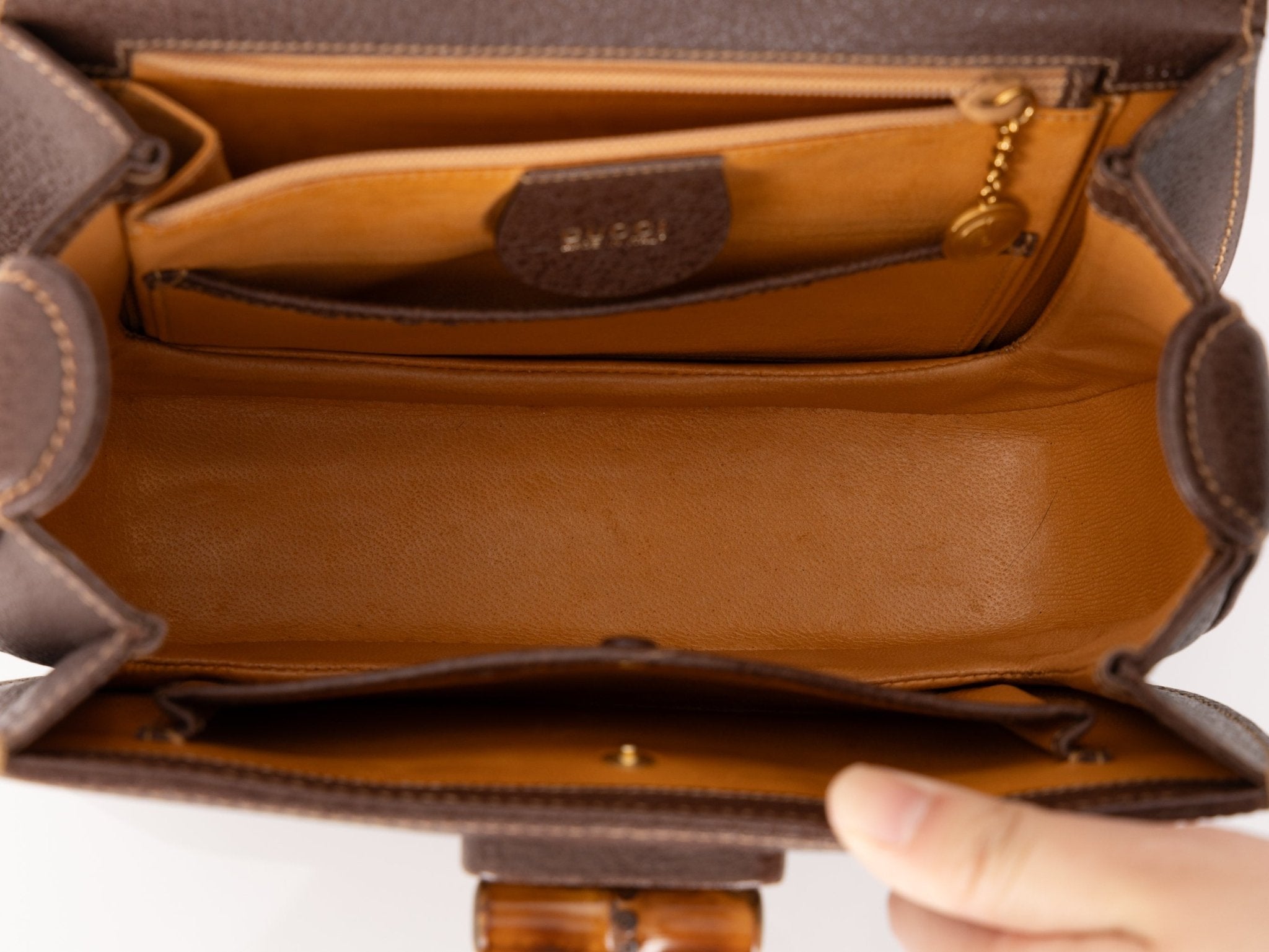 Gucci Bamboo Turnlock Small Top Handle - FashioNica