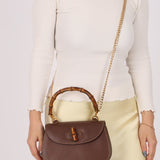Gucci Bamboo Turnlock Small Top Handle - FashioNica