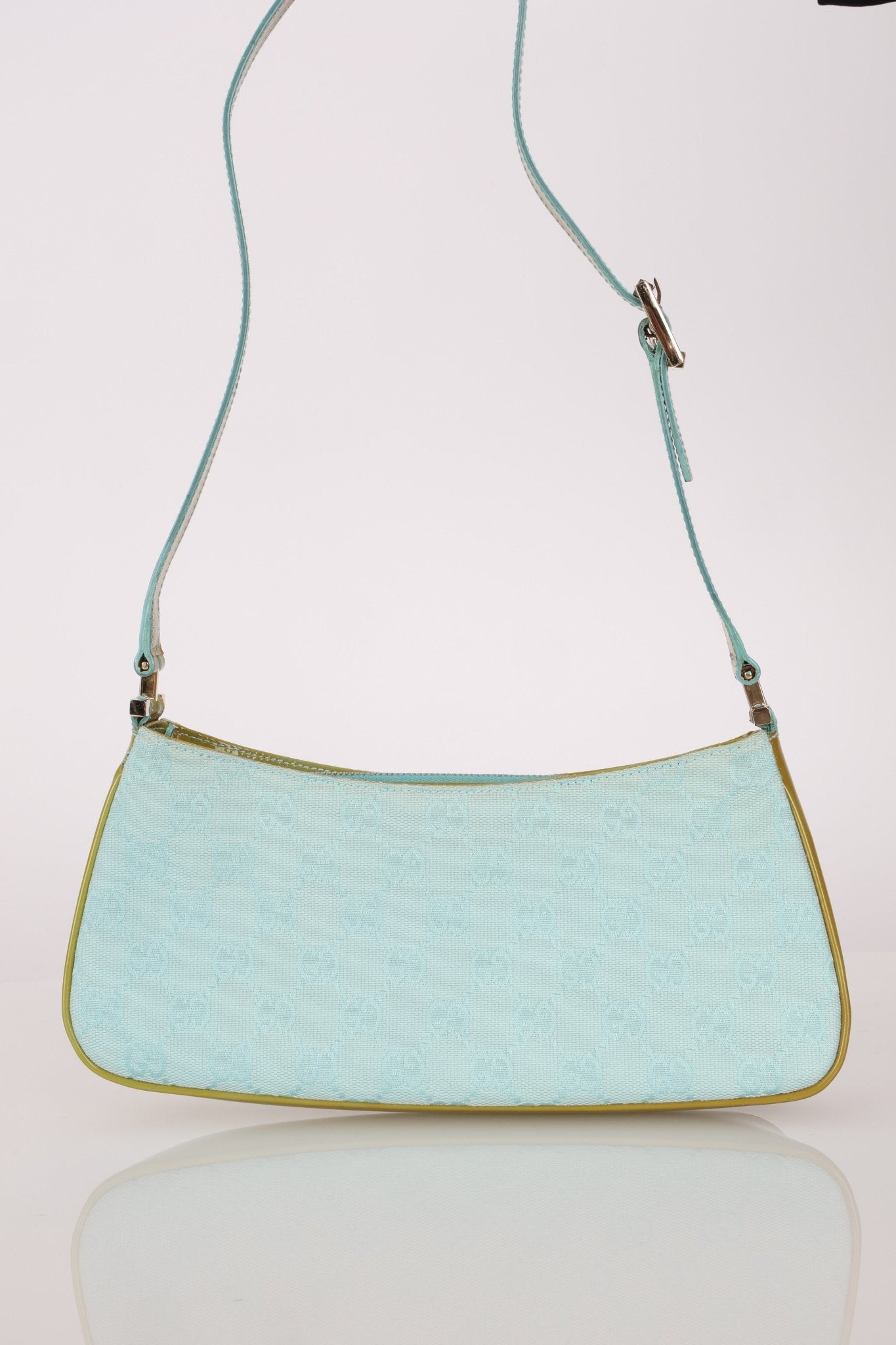 Gucci Bicolor GG Canvas Shoulder Bag - FashioNica