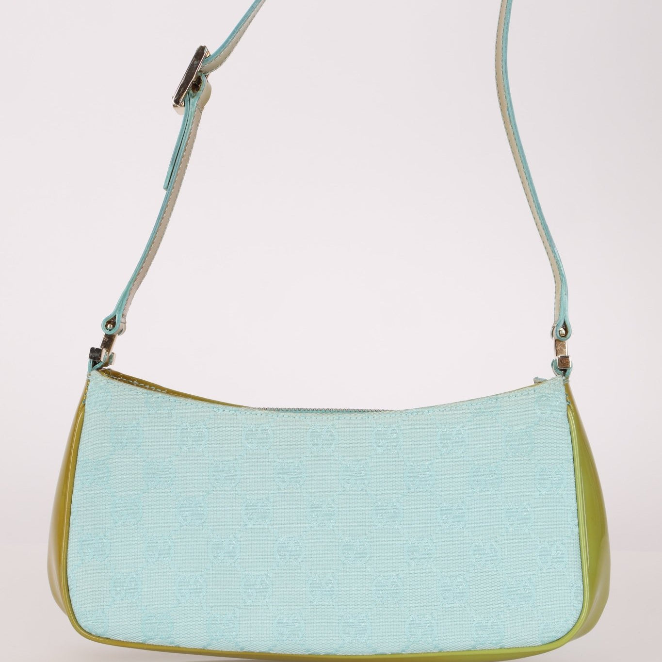 Gucci Bicolor GG Canvas Shoulder Bag - FashioNica