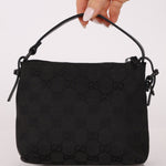 Gucci Black GG Canvas Mini Pochette - FashioNica