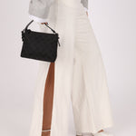 Gucci Black GG Canvas Mini Pochette - FashioNica