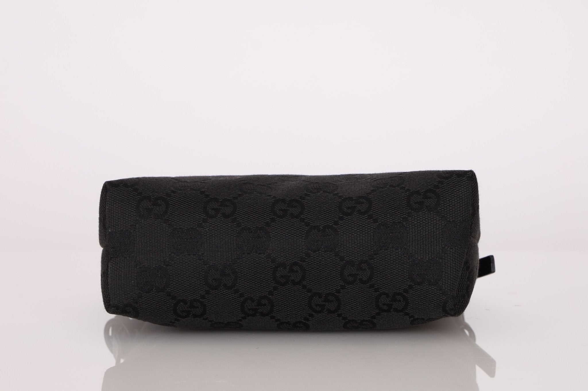 Gucci Black GG Canvas Mini Pochette - FashioNica