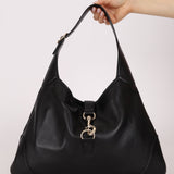 Gucci Black Leather Jackie O Hobo - FashioNica