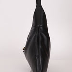 Gucci Black Leather Jackie O Hobo - FashioNica