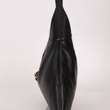Gucci Black Leather Jackie O Hobo - FashioNica
