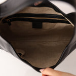 Gucci Black Leather Jackie O Hobo - FashioNica