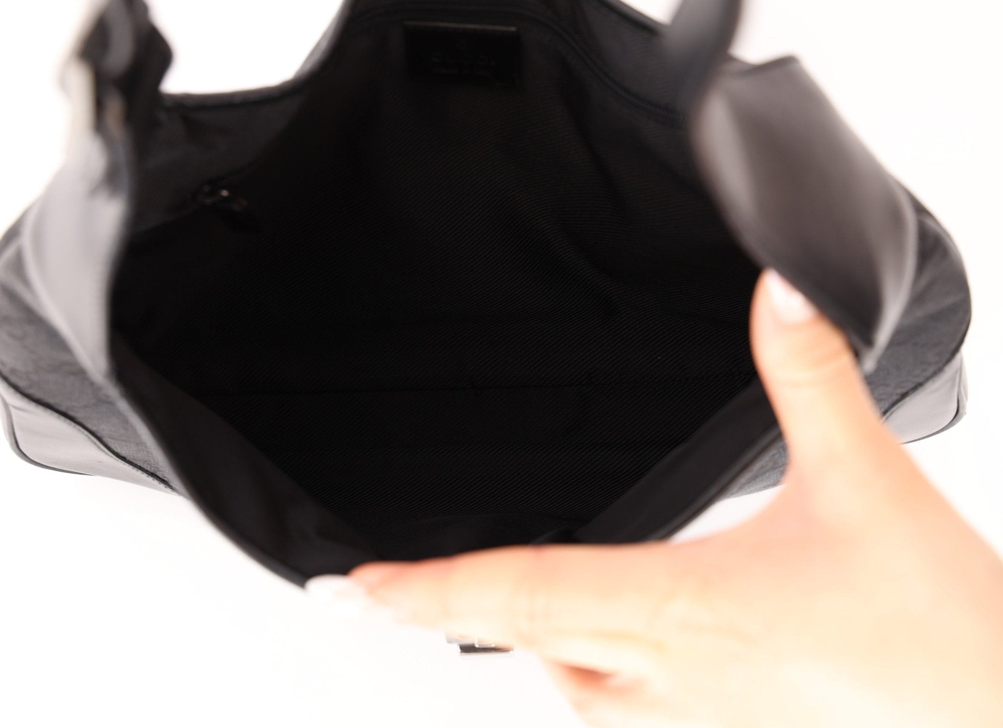 Gucci Black Monogram Jackie - FashioNica