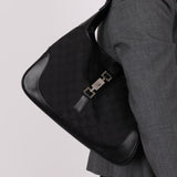 Gucci Black Monogram Jackie - FashioNica