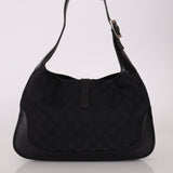 Gucci Black Monogram Jackie - FashioNica