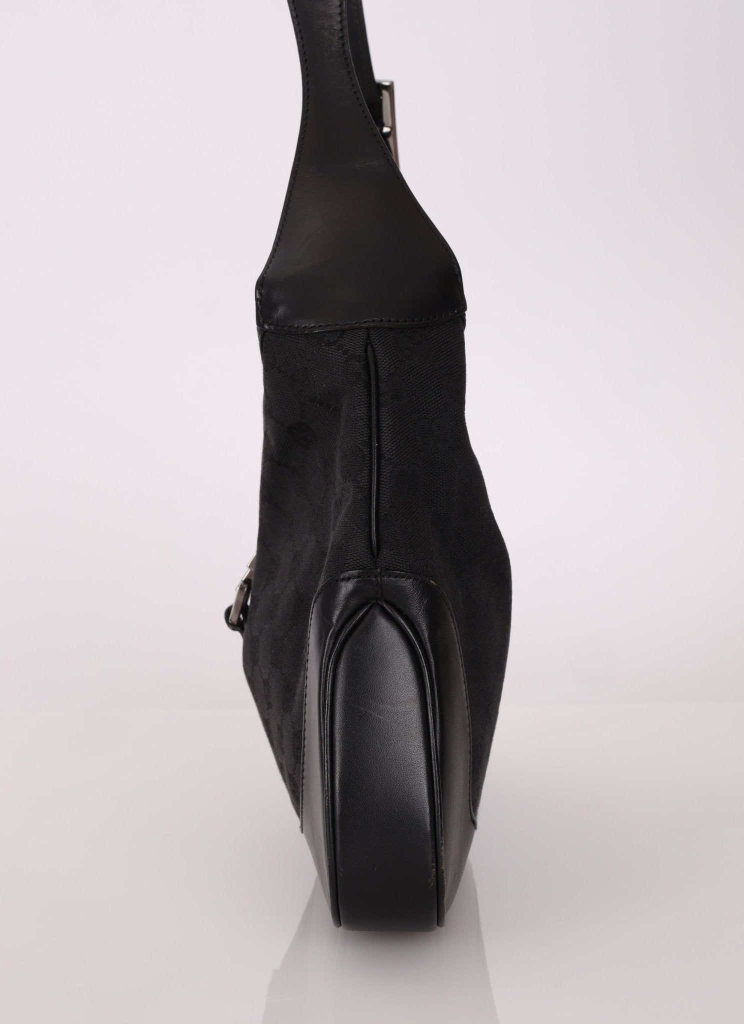 Gucci Black Monogram Jackie - FashioNica