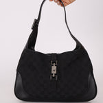 Gucci Black Monogram Jackie - FashioNica