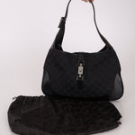 Gucci Black Monogram Jackie - FashioNica