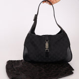 Gucci Black Monogram Jackie - FashioNica