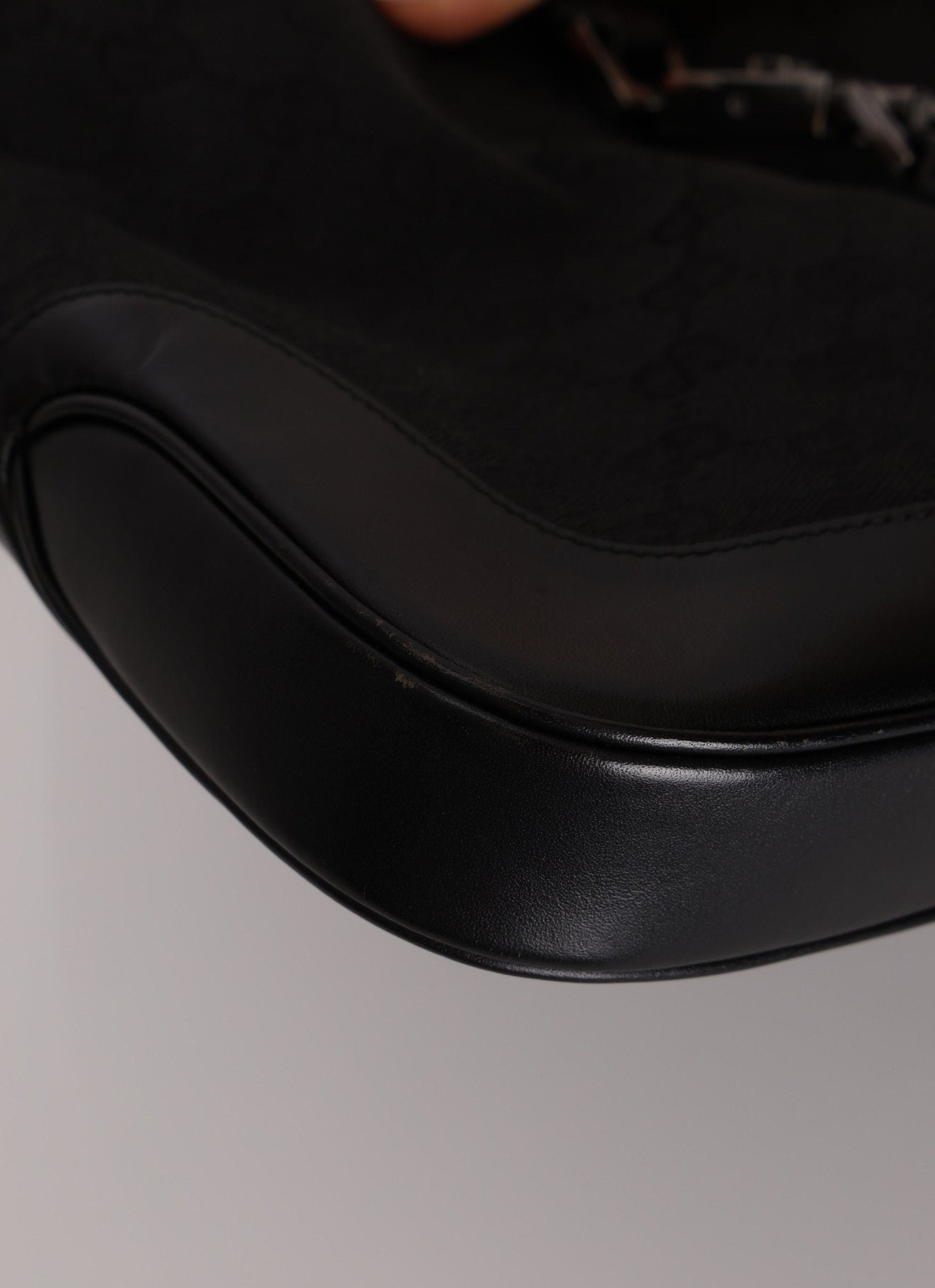 Gucci Black Monogram Jackie - FashioNica