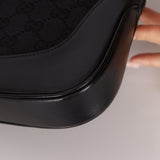 Gucci Black Monogram Jackie - FashioNica