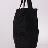 Gucci Black Monogram Nylon Teddy Bear Tote - FashioNica