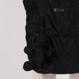 Gucci Black Monogram Nylon Teddy Bear Tote - FashioNica
