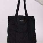 Gucci Black Monogram Nylon Teddy Bear Tote - FashioNica