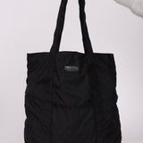Gucci Black Monogram Nylon Teddy Bear Tote - FashioNica