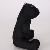 Gucci Black Monogram Nylon Teddy Bear Tote - FashioNica