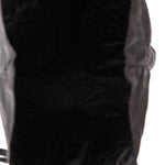 Gucci Black Monogram Nylon Teddy Bear Tote - FashioNica