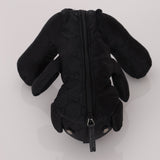 Gucci Black Monogram Nylon Teddy Bear Tote - FashioNica