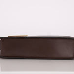 Gucci Box Calf Chocolate Square G Flap Bag - FashioNica