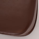 Gucci Boxcalf Chocolate Bamboo Top Handle - FashioNica